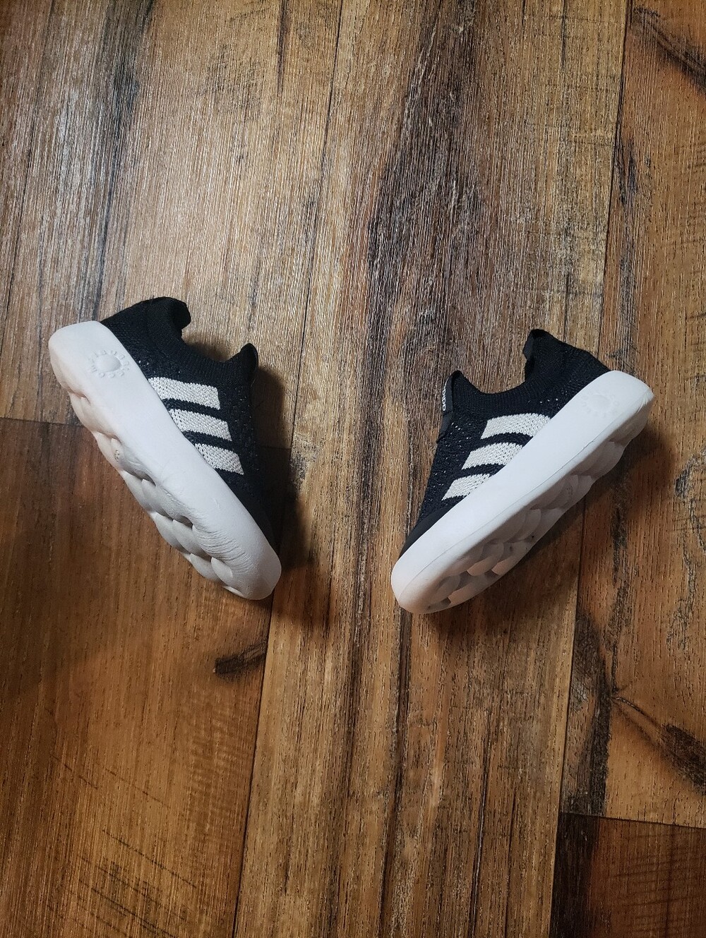 Toddler Boys Sz 7 Adidas Bubble Comfy Slip-On Sneakers